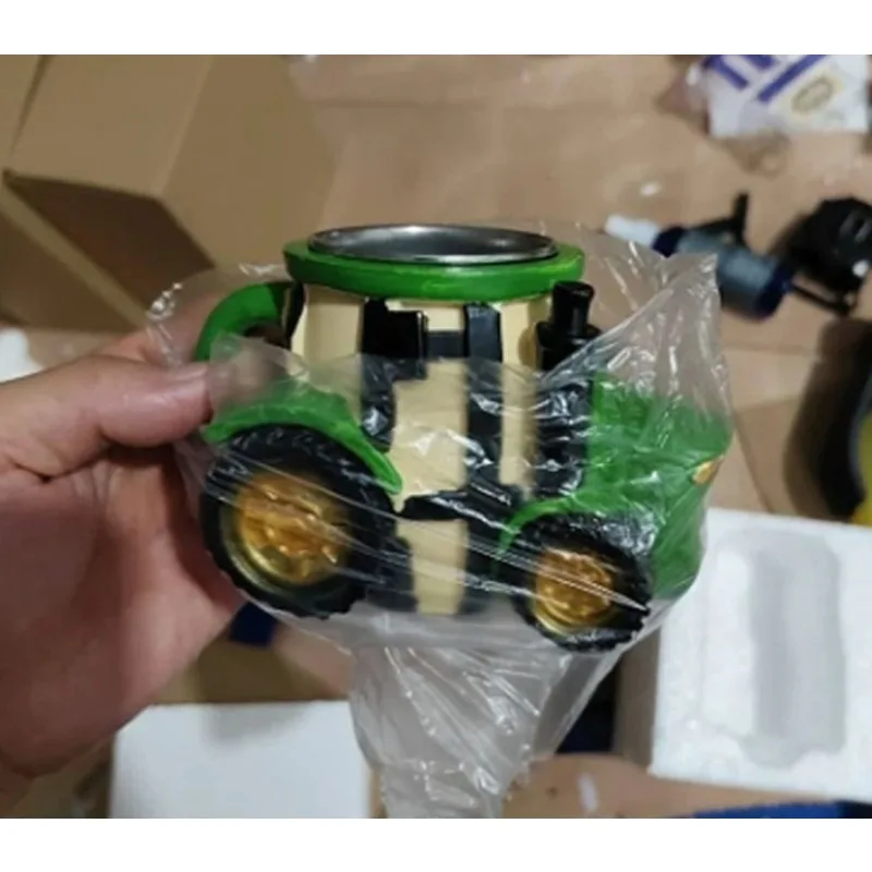 Farming Agriculture Stocks - Tazas con Diseño de Tractor Verde