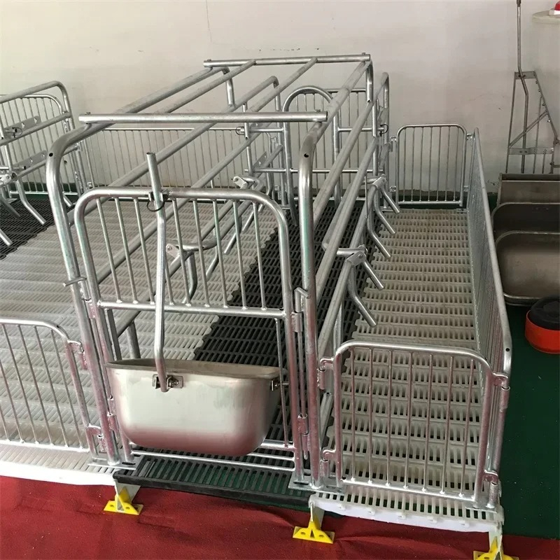 Farming Yt - Jaulas para cerdos galvanizadas, caja de