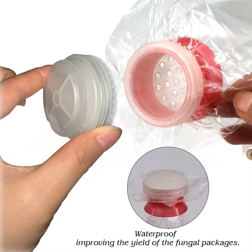 Mushroom Spawn Bag - 10 unidades de bolsas impermeables para
