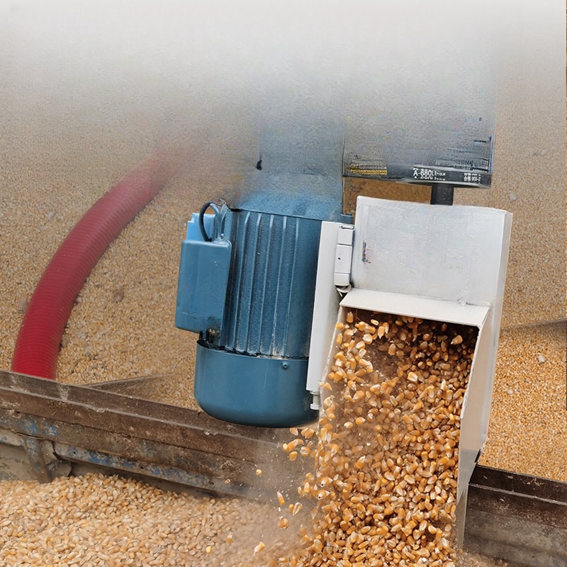 Grain Farming Agriculture - Transportador automático de granos de tornillo