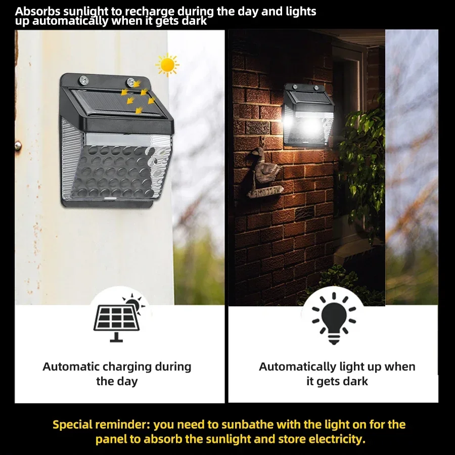 Luz Solar LED con Sensor de Mo - Farming And Agriculture reseña y precio