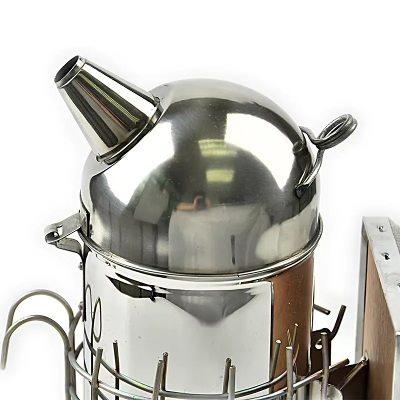 Ahumador de abejas de acero in - Bee Smoker Tool reseña y precio