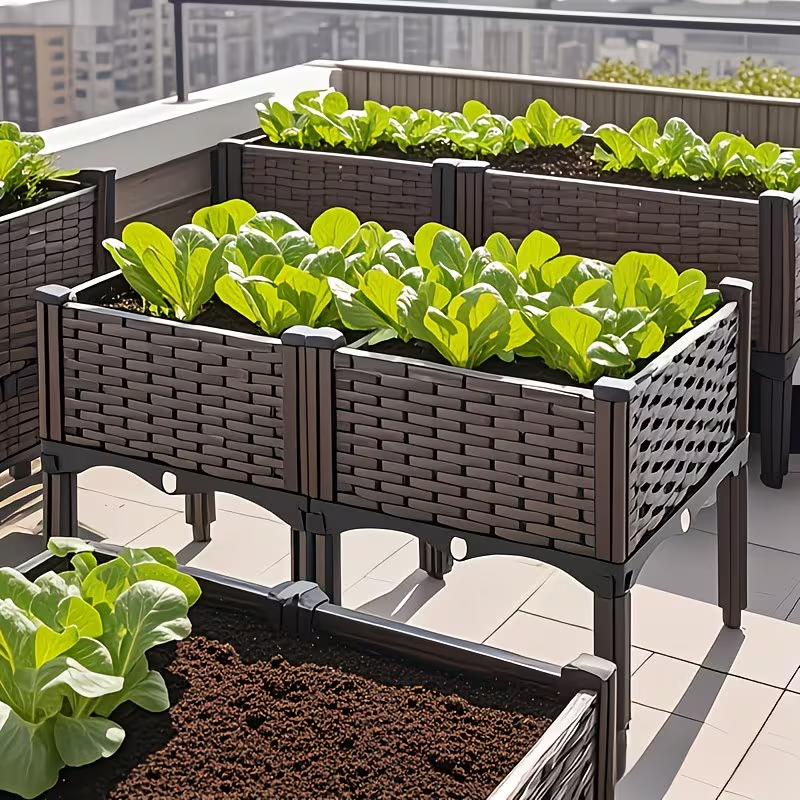 Jardinera Elevada con Patas, E - Vegetable Transplanter reseña y precio