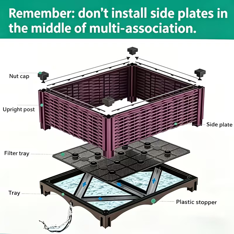 Jardinera Elevada con Patas, E - Vegetable Transplanter reseña y precio