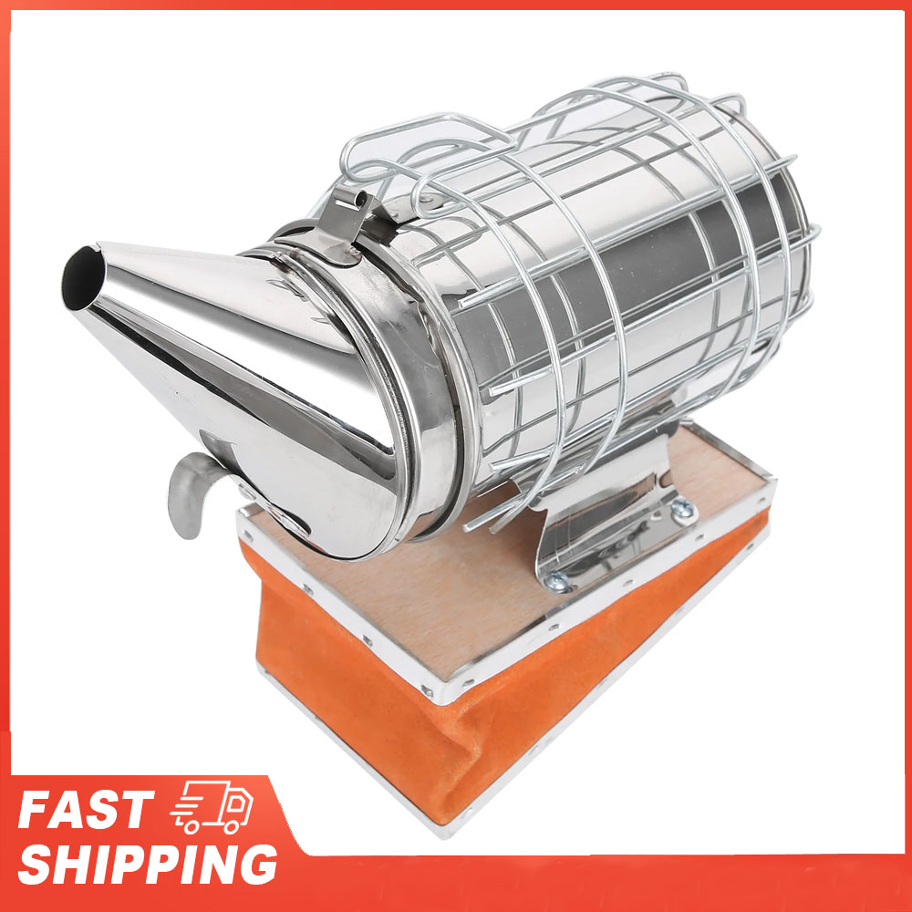 Ahumador de apicultura Cuero d - Bee Smoker Tool reseña y precio