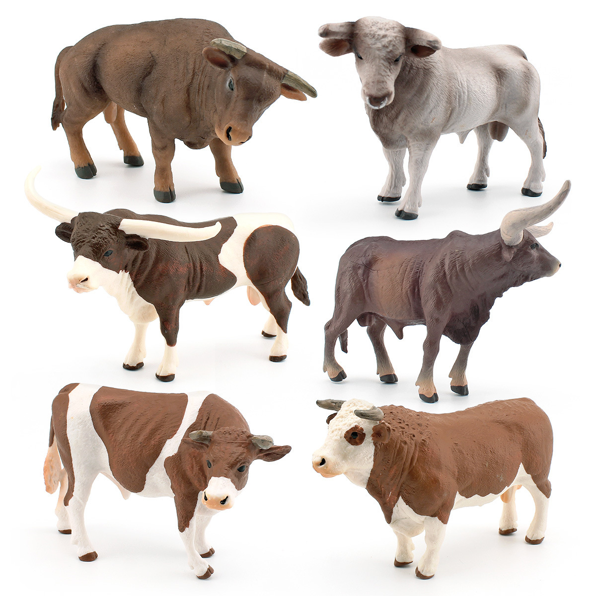 Modelo de Toro de Cuernos Larg - Farming Agriculture Stocks reseña y precio