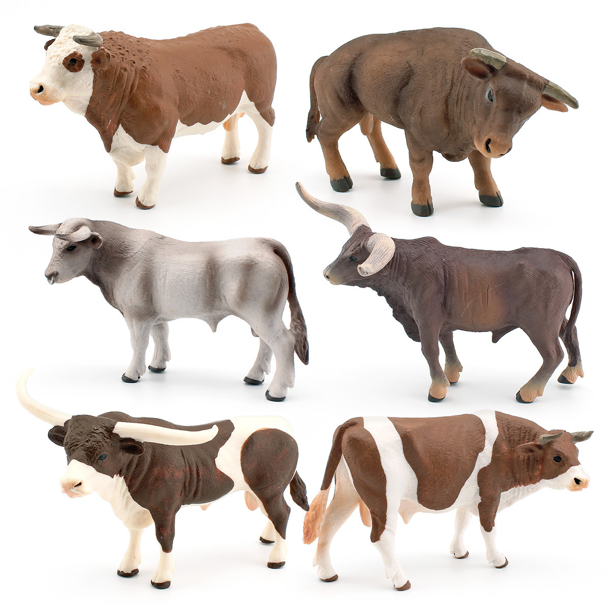 Modelo de Toro de Cuernos Larg - Farming Agriculture Stocks reseña y precio