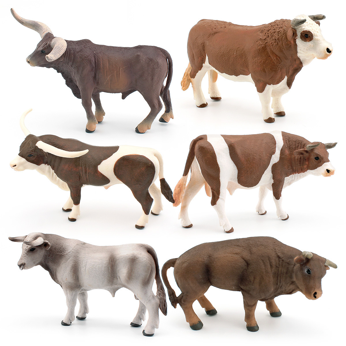 Modelo de Toro de Cuernos Larg - Farming Agriculture Stocks reseña y precio