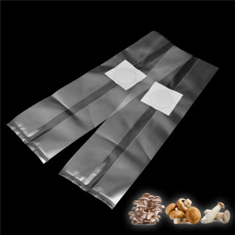AT44-100 Piezas Bolsas Transpa - Mushroom Spawn Bag reseña y precio
