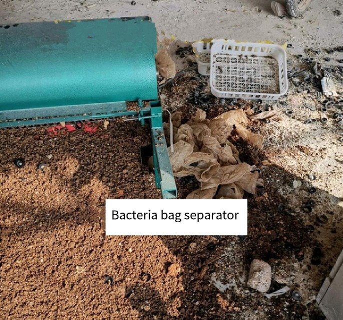 Máquina trituradora de bolsas  - Mushroom Spawn Bag reseña y precio
