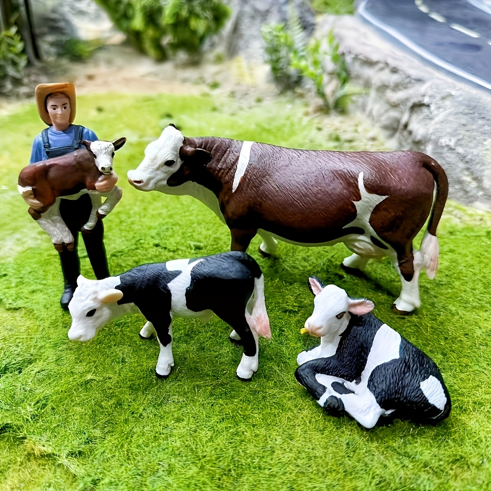 Set de 4 Figuras de Granjeros  - Farming Agriculture Stocks reseña y precio