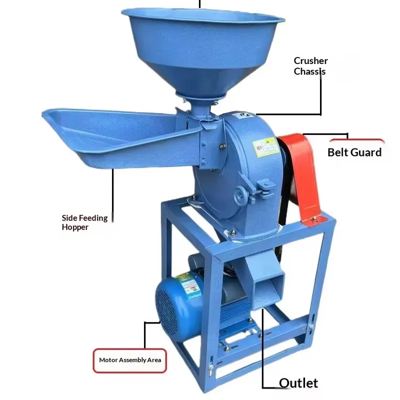 Molino Eléctrico Comercial par - Grain Farming Agriculture reseña y precio